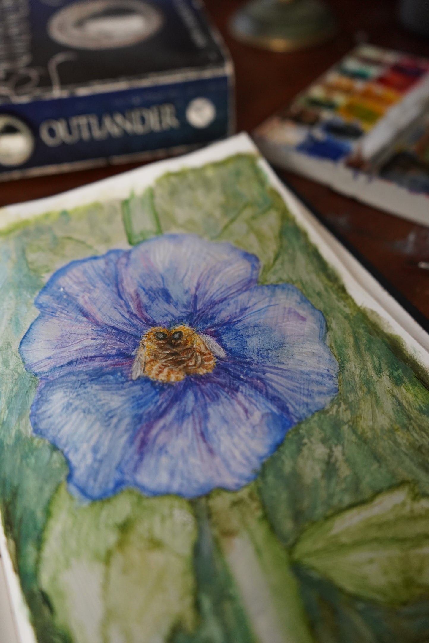 I should like to sleep in a flower wi’ you - Fine Art Print
